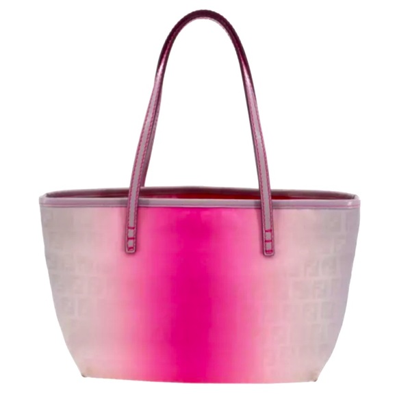 VINTAGE FENDI Zucca Tote - Picture 4 of 16